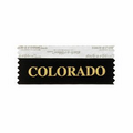 Colorado Award Ribbon w/ Gold Foil Imprint (4"x1 5/8")